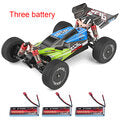 1/14 2.4G 4WD High Speed Racing RC Car Vehicle Models 60km/h Two Battery 7.4V 2600mAh