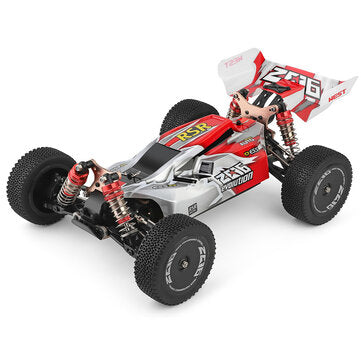 1/14 2.4G 4WD High Speed Racing RC Car Vehicle Models 60km/h Two Battery 7.4V 2600mAh